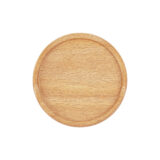 Ronde onderzetters set van 4 van hout