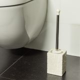 toiletborstel keramiek wit
