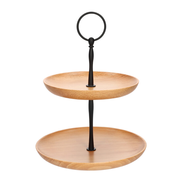 Etagère hout staal
