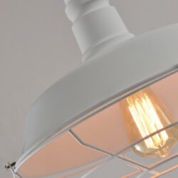 Hanglamp staal wit blog