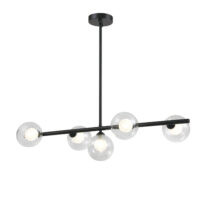 QUV5205-Hanglamp-glazen-bollen-Zwart