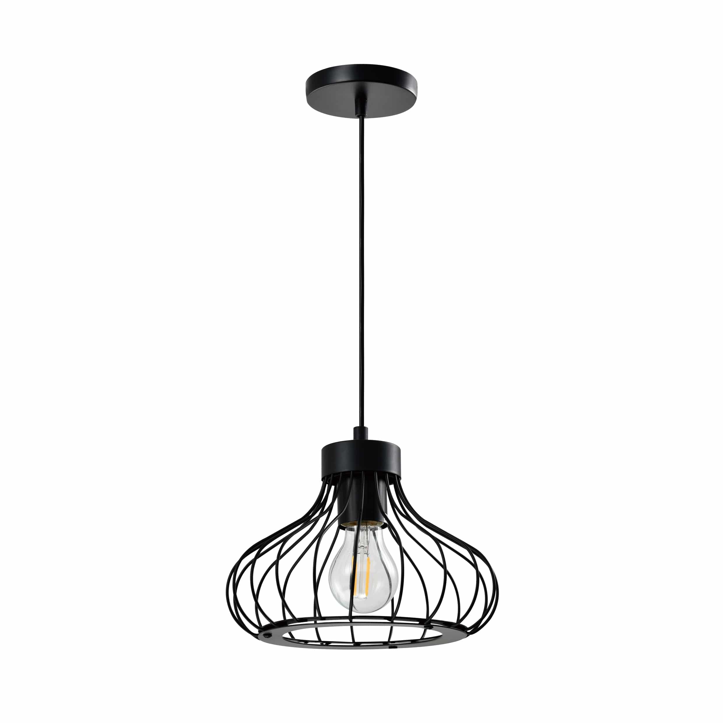 Modern zwarte verlichting