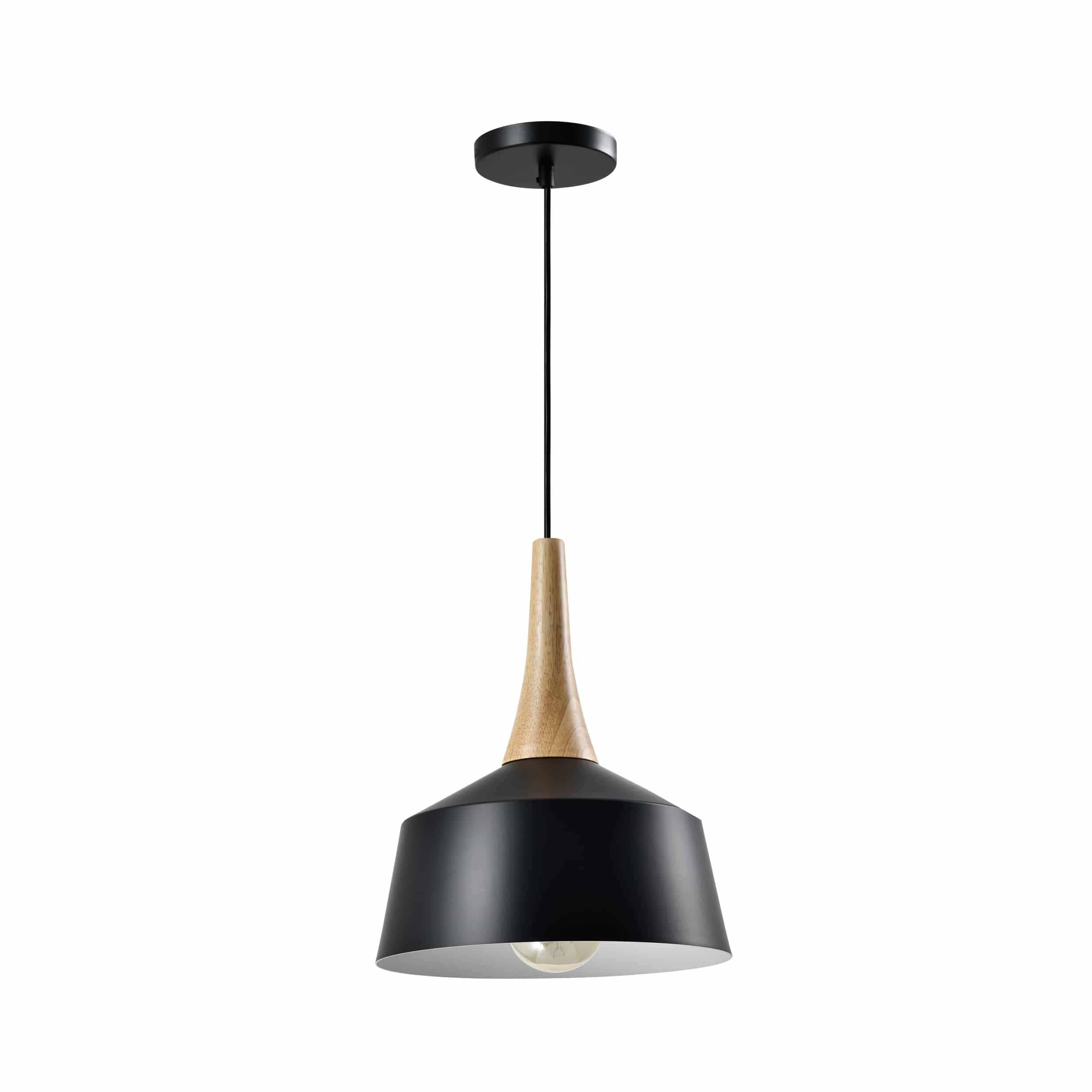 zwarte lampen voor aan het plafond in de woonkamer, slaapkamer of keuken