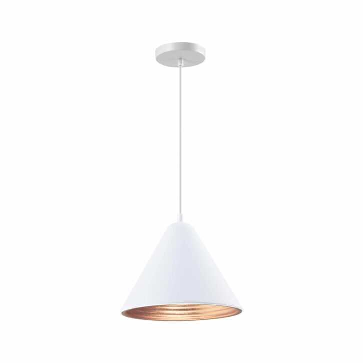 Lampen in het wit