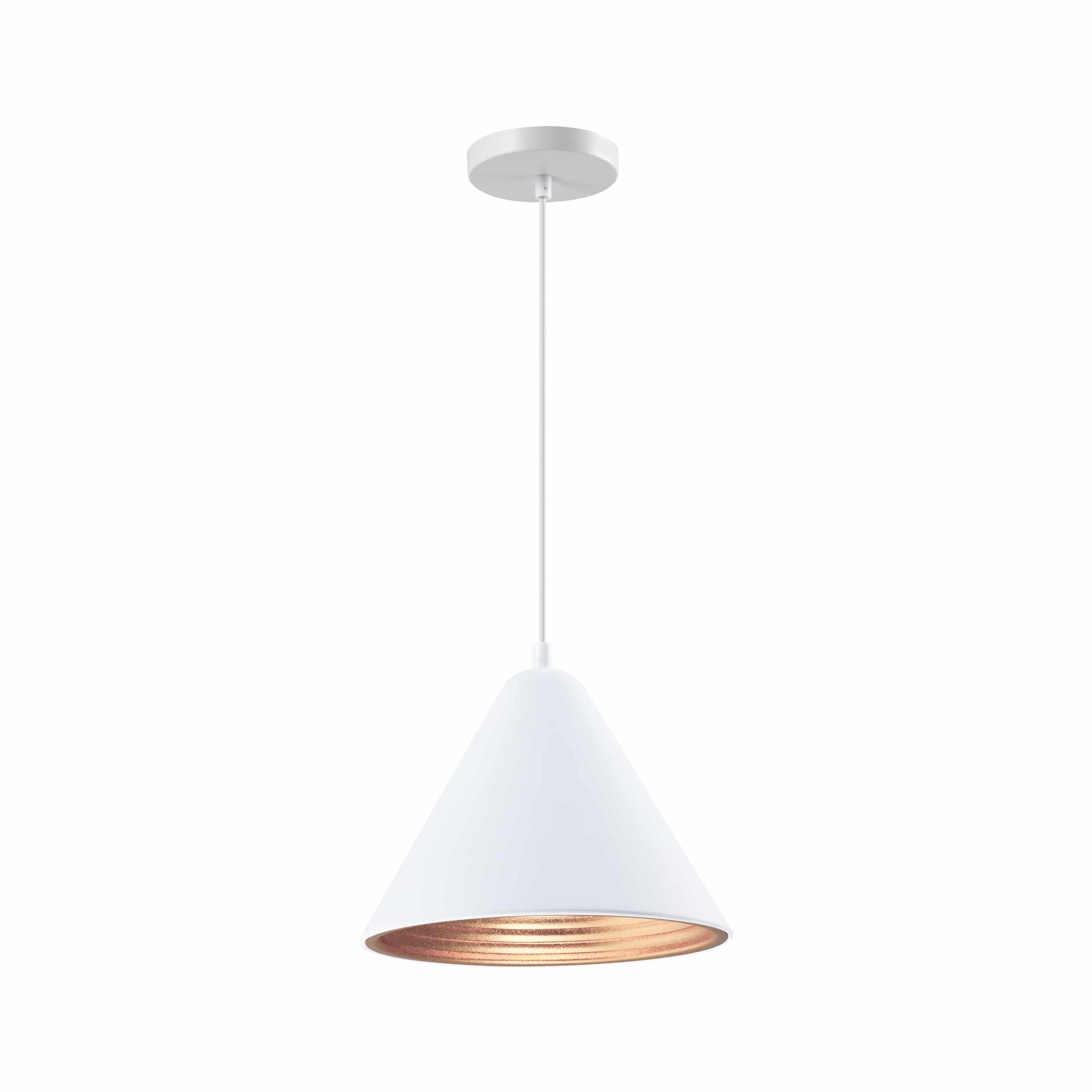 Lampen in het wit