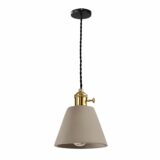 betonnen landelijke hanglamp