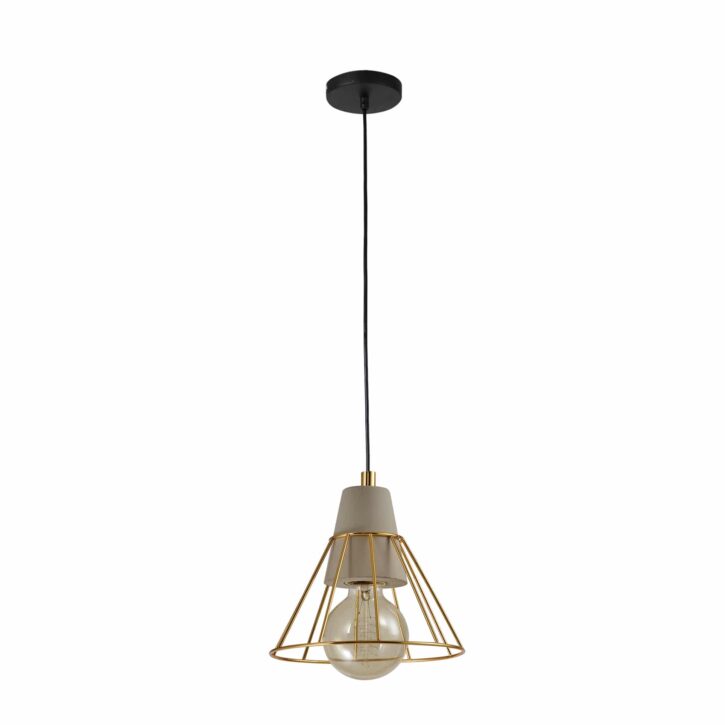 prismavormige kooi hanglamp