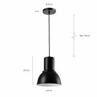Kettinglamp van 1 meter lang