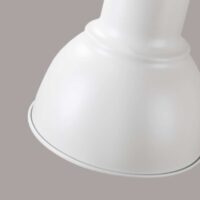 Wit metalen lampen