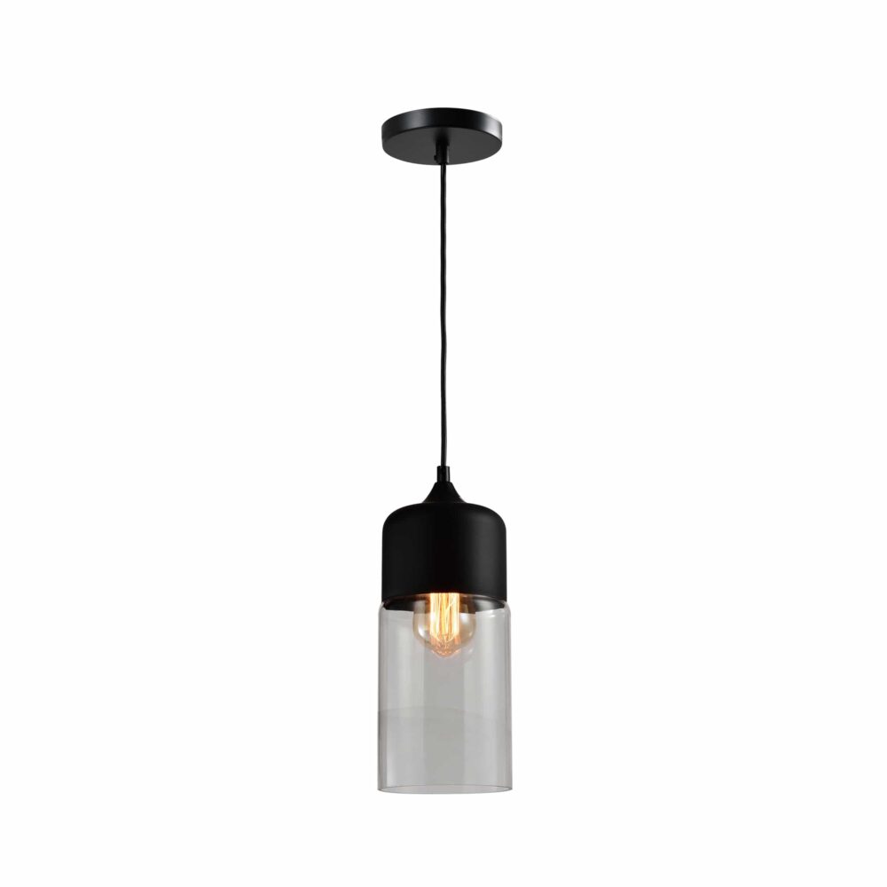 retro hanglamp langwerpige kap klein