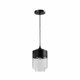Verlichting staal met glas