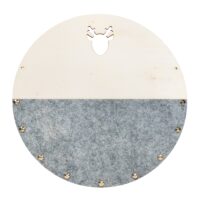 Memobord hout en vilt