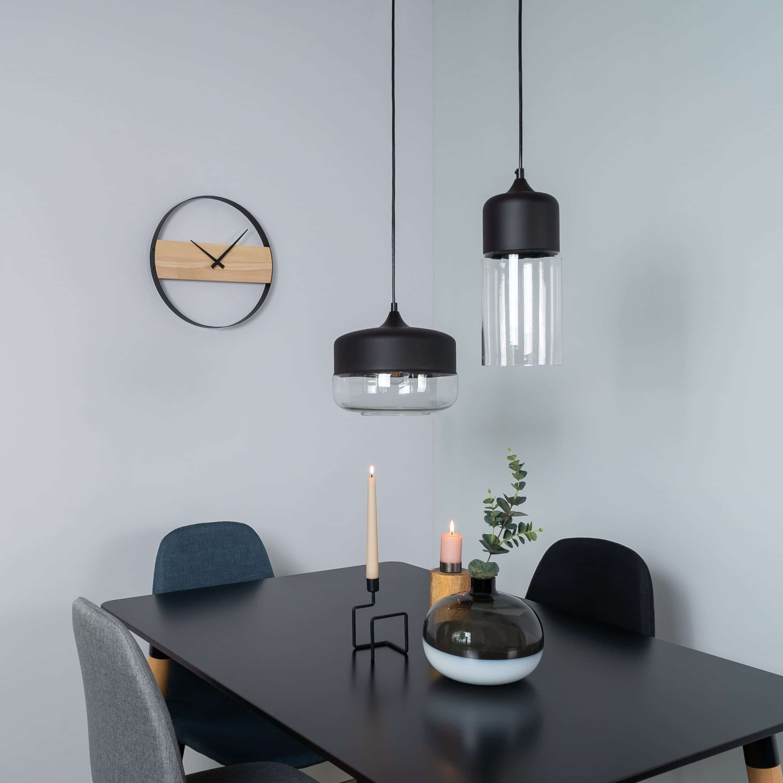 Retro verlichting in de woonkamer